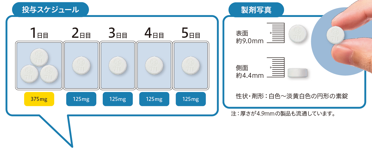 投与スケジュール①
